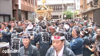 平成28年 鳥越神社例大祭 （鳥越祭）本社神輿渡御 三桂町会