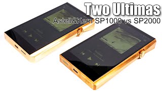 Astell\u0026Kern SP1000 vs SP2000 comparison