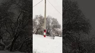 la neige en Kabylie