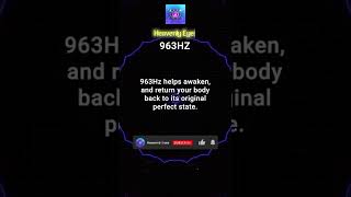 963Hz Cosmic Frequency - Connect with your Higher Self - Crown Chakra Frequency #shorts