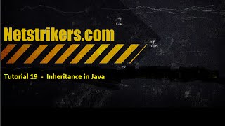 Java Programming Tutorial 19 - Inheritance in Java
