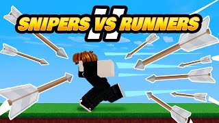 Snipers vs Runners 2 - New Sniper BedWars Custom Map