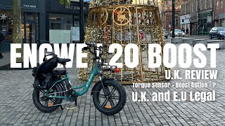 ENGWE L20 Boost Review U.K. Legal