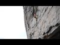 arven etter hulemannen 8a 5.13b flatanger norway uncut ascent