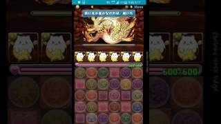 パズドラ　白蛇の地下迷宮　最終層ノータイムTA