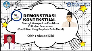 Tugas Demonstrasi Kontekstual   Modul 1 1 Ahmad Diki CGPA11