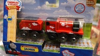 Thomas \u0026 Friends: Roll \u0026 Whistle James Wooden Railway