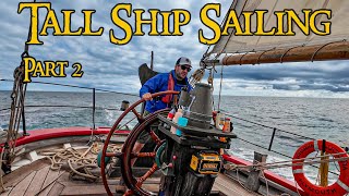 Non-Stop Tall Ship Sailing Delivery Adventure along the English Coast to Plymouth Part 2.