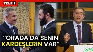 Tuncer Bakırhan'dan Hakan Fidan'a: Şam'ı ziyaret ettiği gibi...