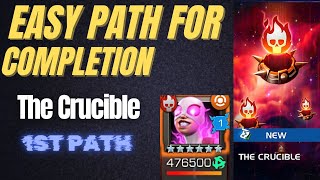 Easy Path For Completion The Crucible 1st path hearthacker mcoc