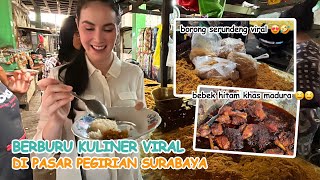 BERBURU SERUNDENG VIRAL PASAR PEGIRIAN SURABAYA, ENAK! 😍| Arumi Bachsin