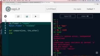 CS101 Ruby - Session 6 Part 2 - Common errors in Ruby