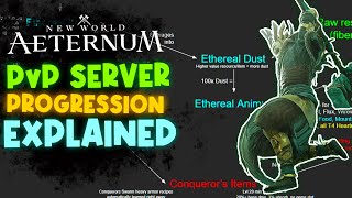 How To Get BiS Gear On Season 7 PvP Servers! New World Aeternum PvP Progression Explained