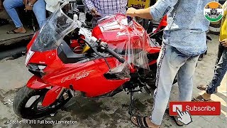 Apache RR 310 Full Body Lamination | PPF Installation | Kamal Auto Nikhar