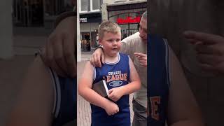 Five years old Boy from Netherlands takes Shahada | Revert to Islam | #Shorts