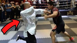 Pro fighters vs Shaolin monk|Shaolin Monk who resists K O