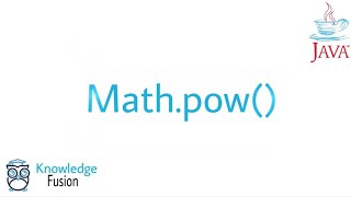 Math.pow() function in JAVA | ICSE