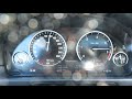 BMW 535d F10 0-200 km/h acceleration