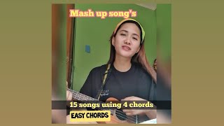 15 songs using 4 CHORDS (ukulele mash-up cover)