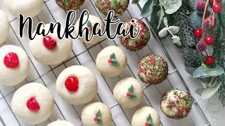 Goan Nankhatai | 3 Ingredient cookies | Christmas Cookies | Goan Christmas Kuswar | Easy Nankhatai