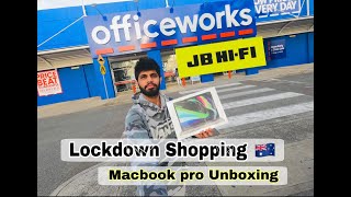 Lockdown Shopping 🇦🇺 | New MacBook Pro Unboxing | ලොක්ඩවුන් එකේ ශොපින් කරමු | Sinhala vlog 🇱🇰