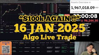 🔴 [LIVE] Bybit Copypro - Bitcoin Algo Trading Live Position | 16/01/2025