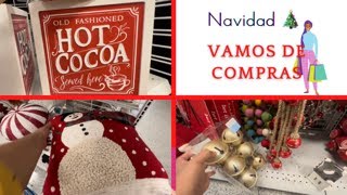 Recorrido por Ross buscando decoraciones económicas para navidad 🎄