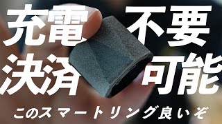 【国産】この機能で良いのよ！無駄がないオシャレなスマートリングが凄い！「RINGO PAY STONE」