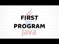 Simple Java Program | Java For Beginners