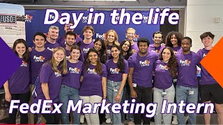 A Day in the Life of a FedEx Marketing Intern