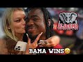 INTERVIEWING SNOW BUNNIES AFTER ALABAMA BEAT LSU😍🐰 (VLOG) MSIXTV