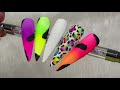 neon pigments nail art madam glam