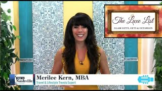 The Luxe List's Merilee Kern on NBC's 'Today in Nashville' TV Show Featuring a Caribbean Travel Find