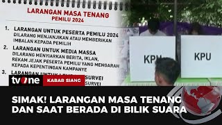 Bawaslu Bakal Patroli Siber saat Masa Tenang | Kabar Siang tvOne