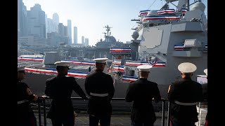 USS John Basilone (DDG-122) Commissioning