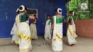 Onam celebration in our school