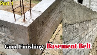 Basement Belt Shuttering Work  Good finishing  | Jothi Builders contact: +91 9003403037