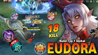 Eudora new one shot build 2024 | Eudora new best build 2024 | Build Top 1 Global Eudora