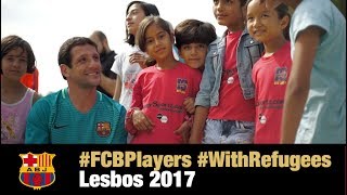 #FCBPlayers #WithRefugees