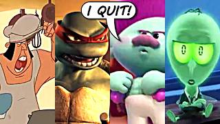 "I Quit!" Compilation of Random Moments | 1 Second from Animated Movies