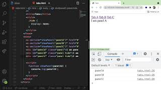 How to Code Tabs and Panels - Beginner Javascript Practice