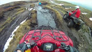 quads honda forman 500 Kawasaki kvf 650 off road uk atv winter