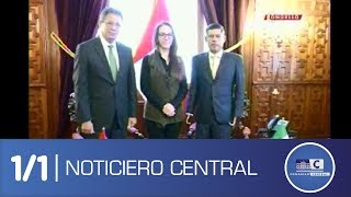 Embajador y Senadora de México saludan elección de Luis Galarreta como Presidente del Congreso