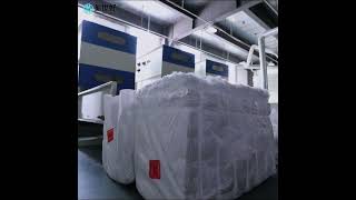 Production process of non-woven fabrics - Xinshihao one of the biggest China diaper supplier