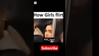 girls flirt vs boy flirt 😁😁#boyvsgirl #funny #memes #comedy