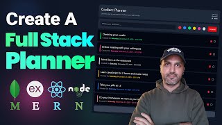 MERN Stack Planner Tutorial Build a Full-Stack To-Do App Step by Step