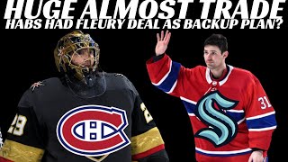 Huge NHL Trade Almost Sent Fleury to Habs, Latest UFA Rumours + More