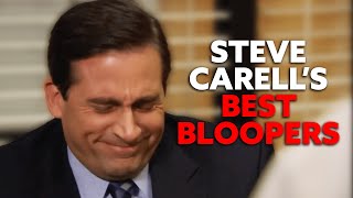 steve carell ruining takes for 20 minutes straight | Best Bloopers from The Office US | Comedy Bites
