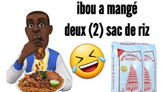 ibou soulard a mangé 2 sacs de riz a mourir de rire dessin animé en wolof #BoyDiolaSenegal