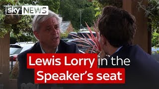 Lewis Lorry in the Speaker's seat